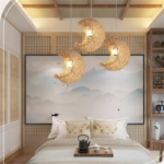 Suspension rotin enfant lune – Image 12