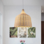 Suspension rotin chambre – Image 6