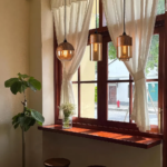 Suspension bois et verre – Image 4