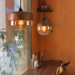 Suspension bois et verre – Image 9