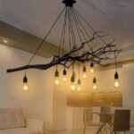Suspension bois flotté déco branche