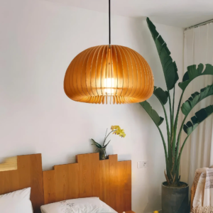 Suspension bois naturel - 1