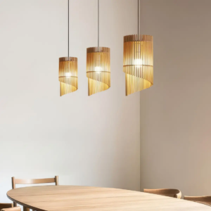 suspension bois scandinave