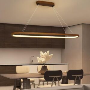 suspension salle à manger bois 1