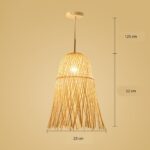 Suspension paille rotin – Image 7