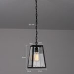 Suspension metal lanterne – Image 7
