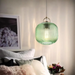 Suspension verre vert – Image 5