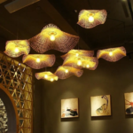 Lustre suspension bambou aérienne – Image 7