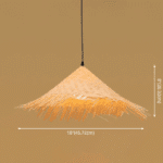 Suspension bambou tressé – Image 8