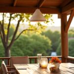 Grande suspension terre cuite – Image 4
