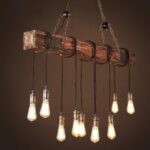 Suspension industrielle poutre bois – Image 2