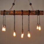Suspension industrielle poutre bois – Image 6