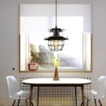 Suspension industrielle lanterne noire – Image 3