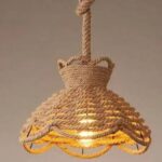 Suspension corde vintage