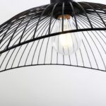 Suspension en metal filaire noir – Image 5