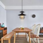 Suspension industrielle lanterne noire – Image 4