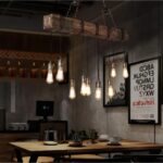 Suspension industrielle poutre bois – Image 3