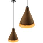 Lampe suspension terre cuite – Image 2