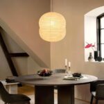 Suspension papier japonais design