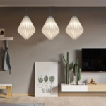 Suspension en papier origami