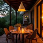 Lampe suspension terre cuite – Image 3