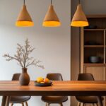 Lampe suspension terre cuite – Image 7