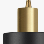 Suspension metal noir 3 lampes – Image 4