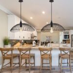 Suspension en metal filaire noir – Image 3