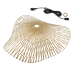 Lustre suspension bambou aérienne – Image 8