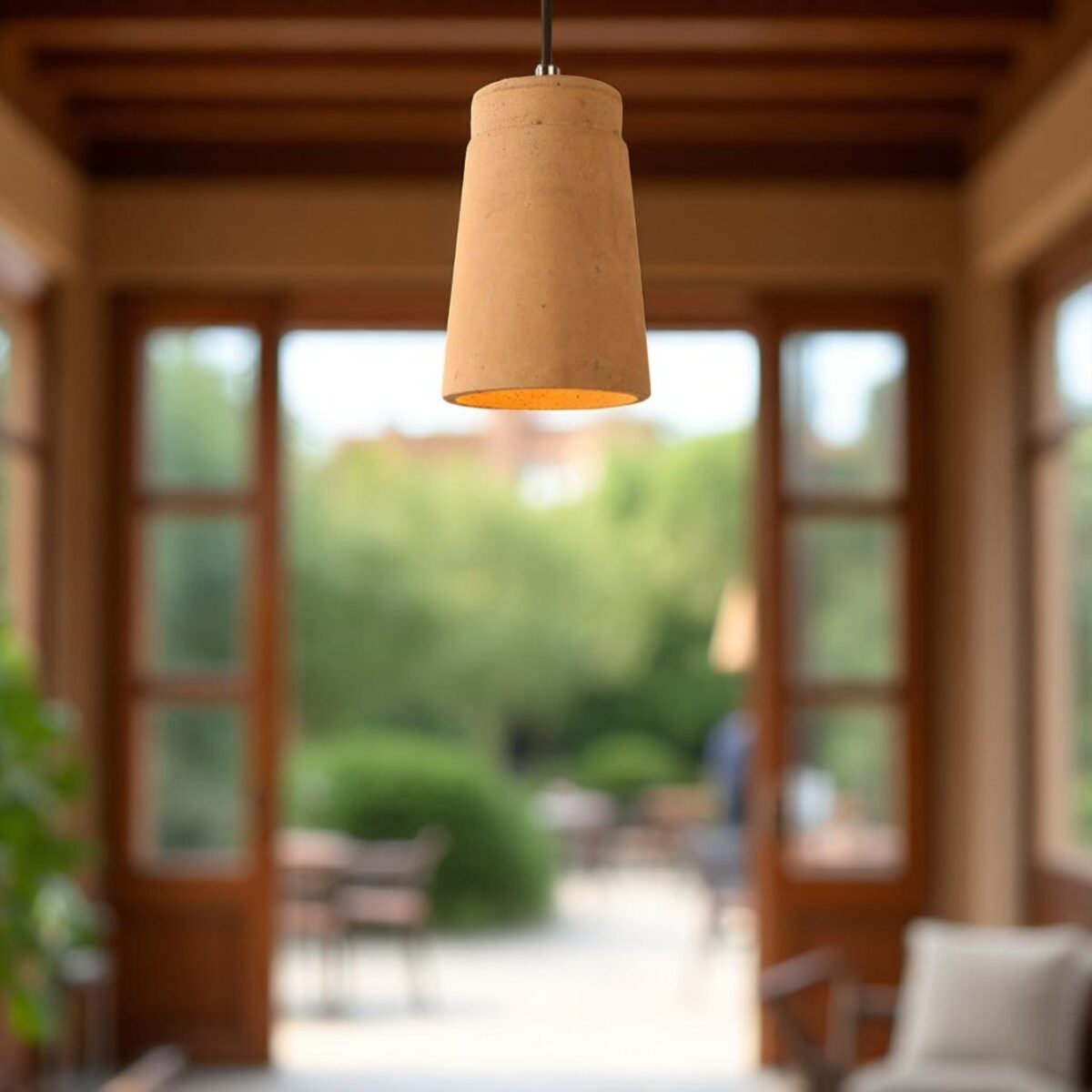 Pot suspension terre cuite – Image 6