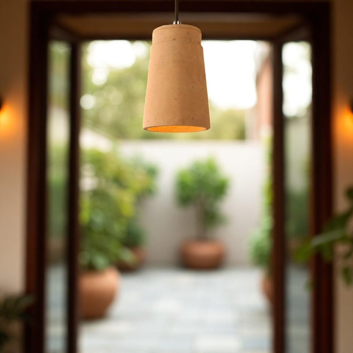 Pot suspension terre cuite – Image 5