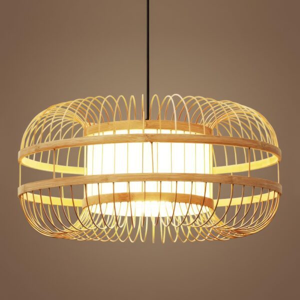 Suspension bambou design