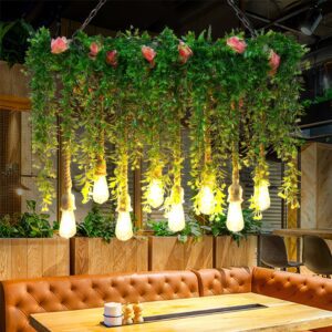 suspension corde plante