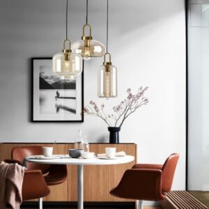 suspension en verre multiple 1