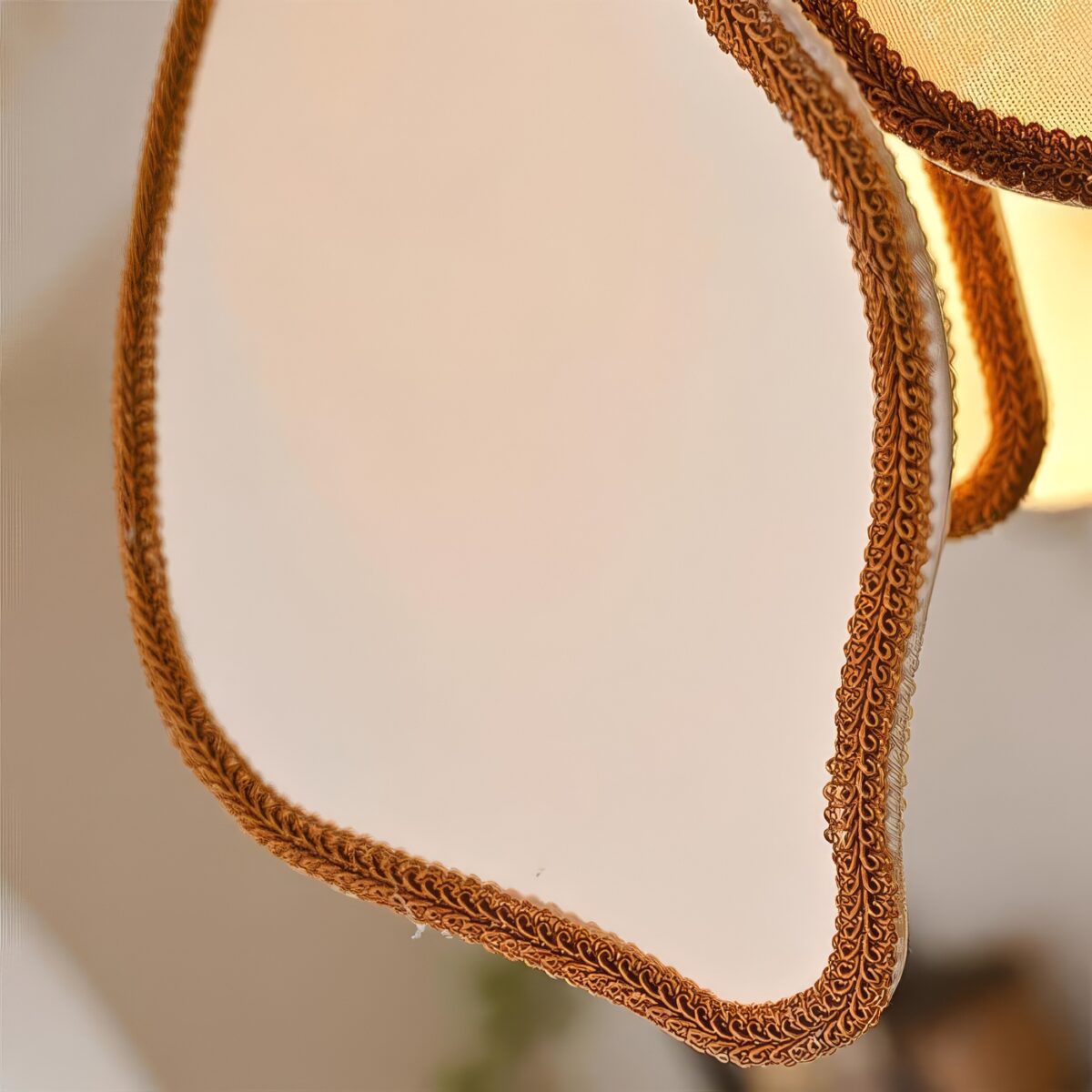 Suspension fleur de lotus en tissu – Image 6
