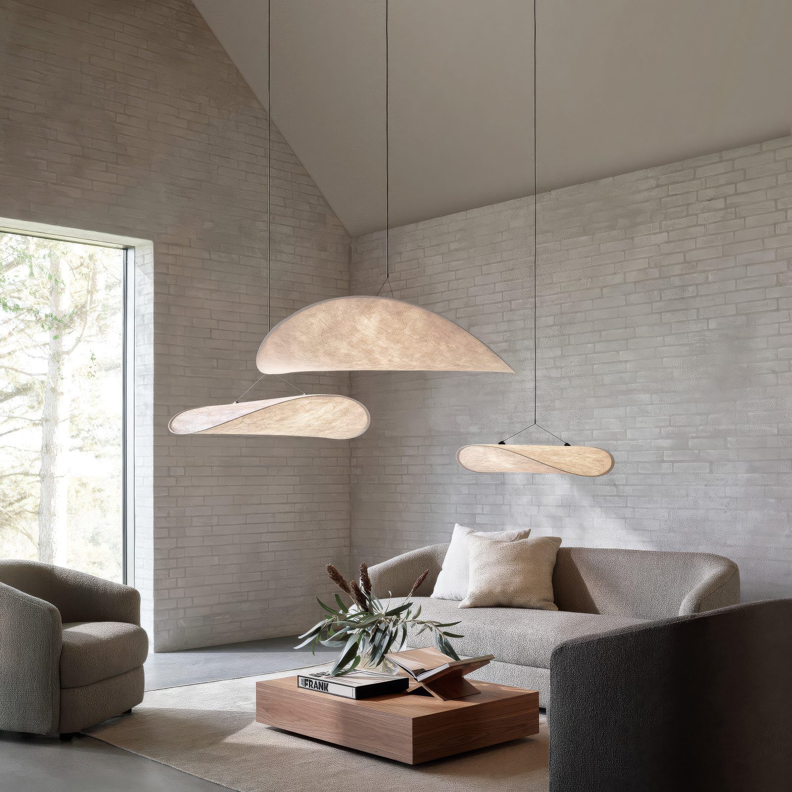 Suspension papier salon original Suspension papier salon original