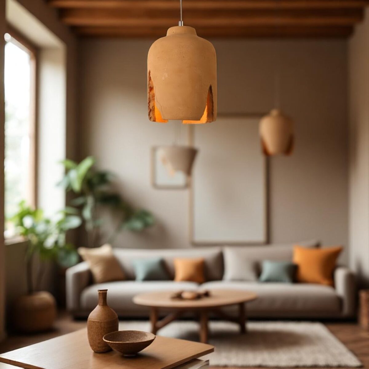 Suspension terre cuite design – Image 7