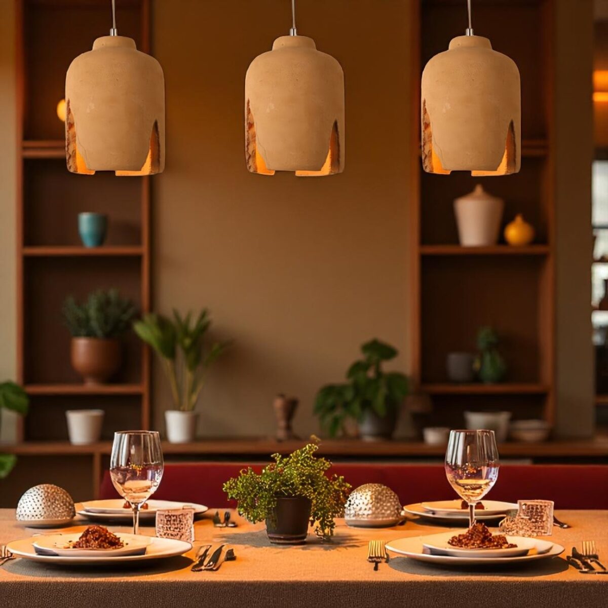 Suspension terre cuite design – Image 9