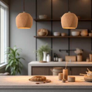 Suspension terre cuite terracotta 