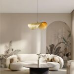 Suspension laiton brossé design