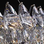 Lampe salon large suspension art deco cristal – Image 3