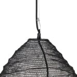 Suspension maille métal noir – Image 5