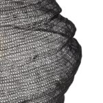 Suspension maille métal noir – Image 3