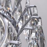 Lampe salon large suspension art deco cristal – Image 5