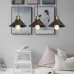 Suspension 3 lampes industriel – Image 6