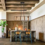 Suspension bois métal industrielle – Image 8