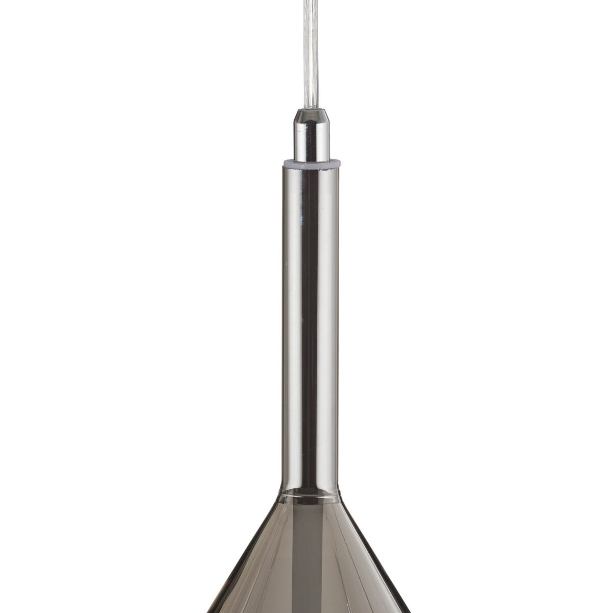 Luminaire suspension bulles de verre gouttes fumée – Image 6