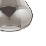 Luminaire suspension bulles de verre gouttes fumée – Image 7