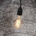 Suspension maille métal noir – Image 7