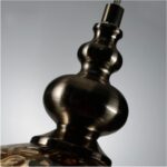 Suspension années 70 verre fumé – Image 4